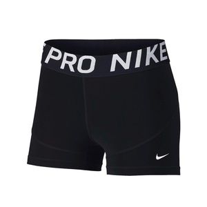 Nike Pro Black Spandex Shorts